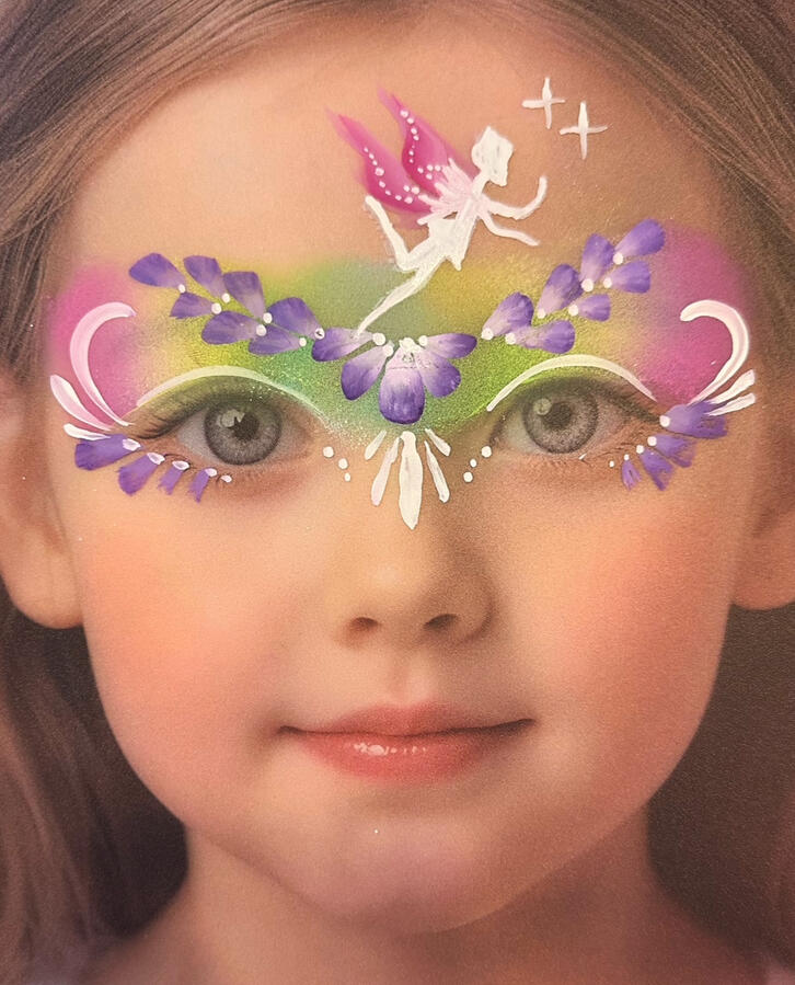 Fairy Face paint design